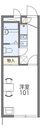 レオパレスアイビーの物件間取画像